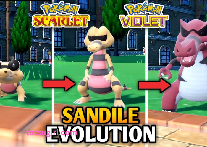 what level does sandile evolve